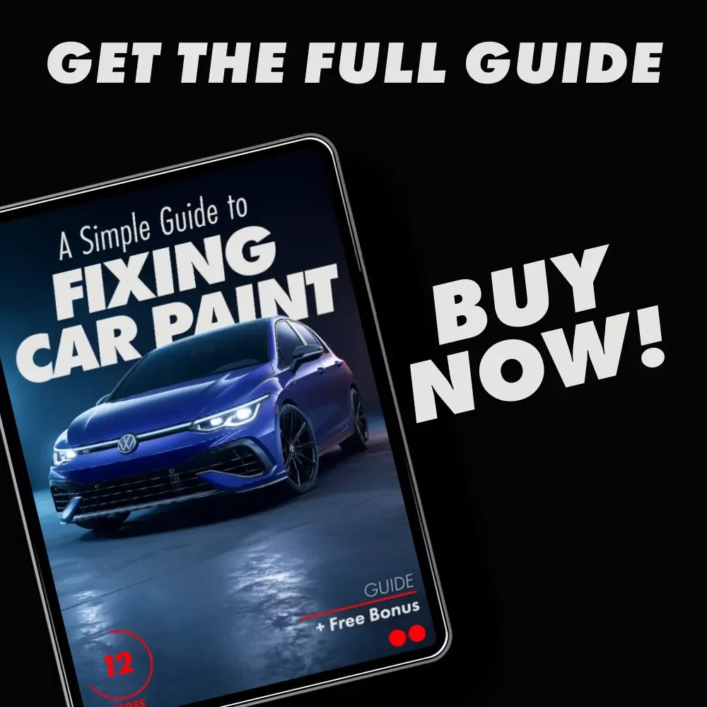 A Simple Guide to Fixing Car Paint – Digital Repair Guide for Beginners | Learn how to fix a small scratch or chip in car paint at Home