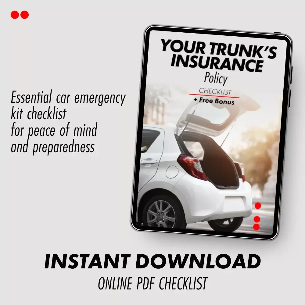Your Trunk’s Insurance Policy: The Ultimate Checklist for Your Car Emergency Kit
