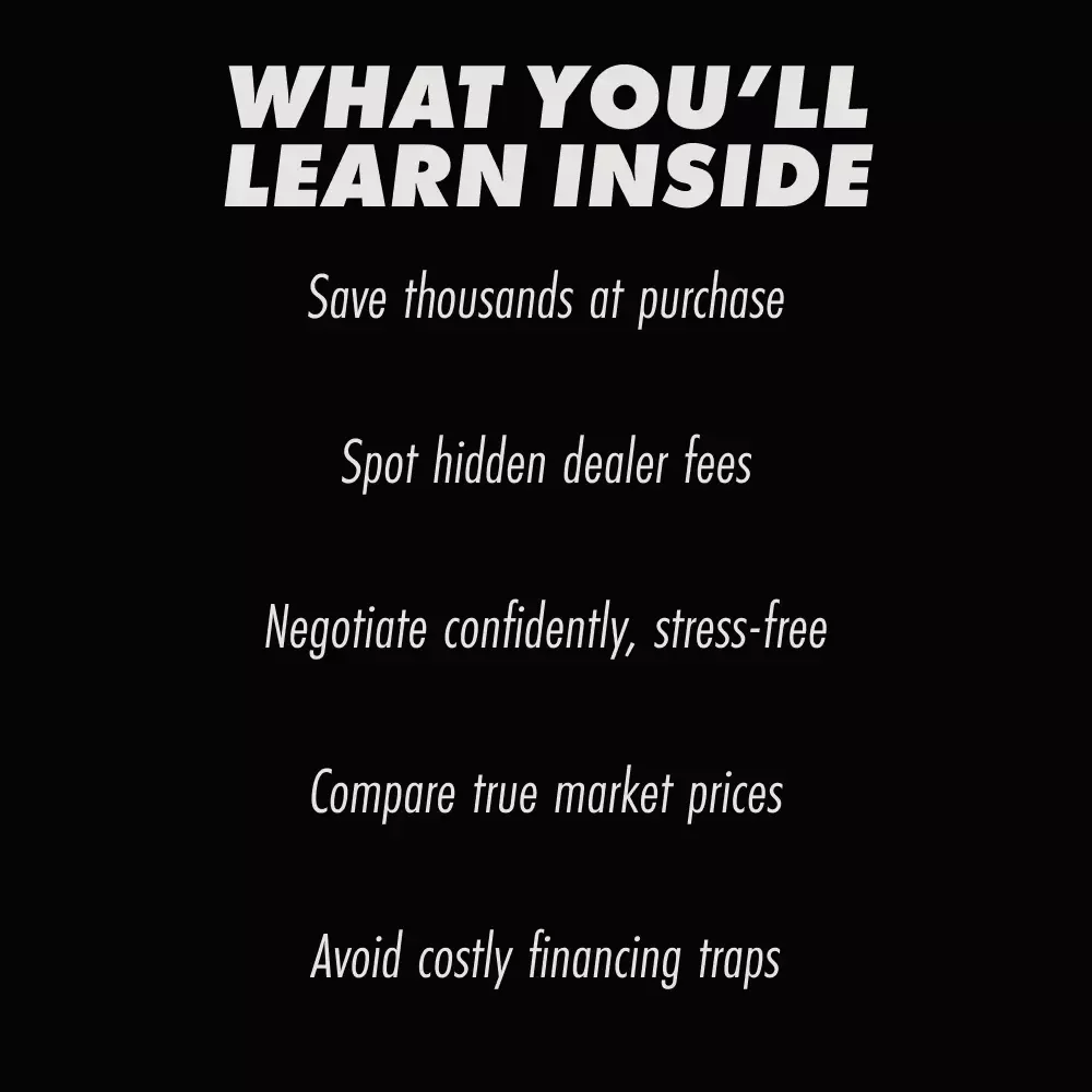 How to Dodge Dealer Add-Ons and Markup | Smart Car Buyer eBook Guide on how to avoid dealer add ons and markup