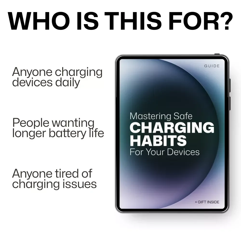 Mastering Safe Charging Habits for Your Devices | Practical eBook Guide to Battery Health, Smart Charging, and Long-Lasting Tech Care