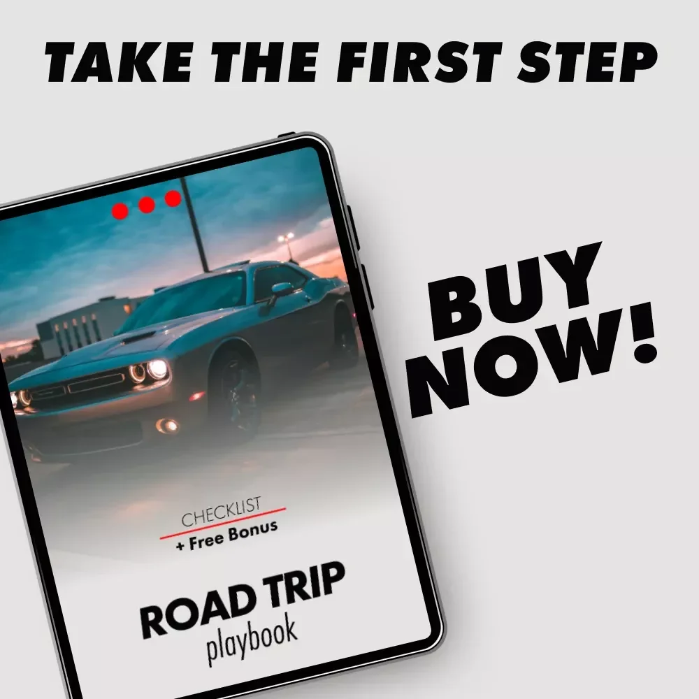 Road Trip Playbook - Printable Checklist for Fun Games to Play in the Car on a Road Trip