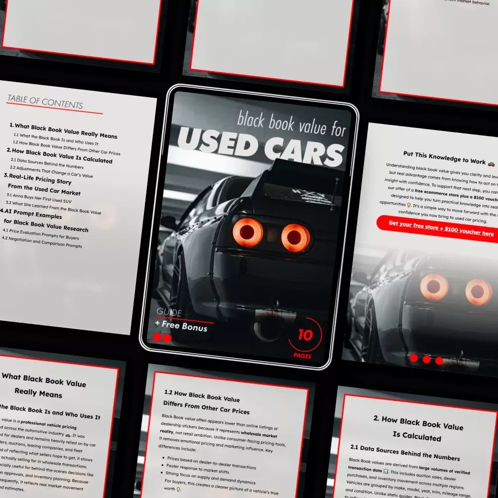 Black Book Value for Used Cars Guide – Learn How to Evaluate & Negotiate the Best Car Price