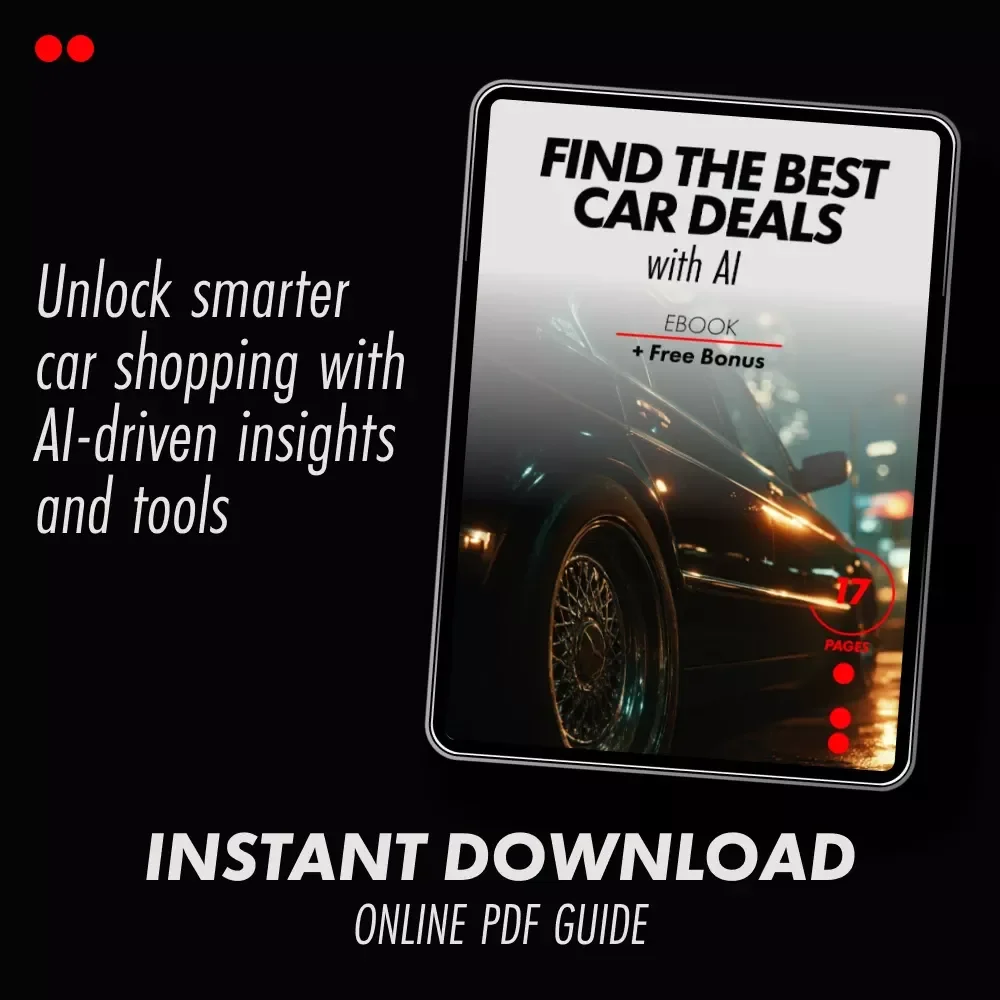 Find the Best Car Deals with AI: The Ultimate eBook for Smart Car Buyers