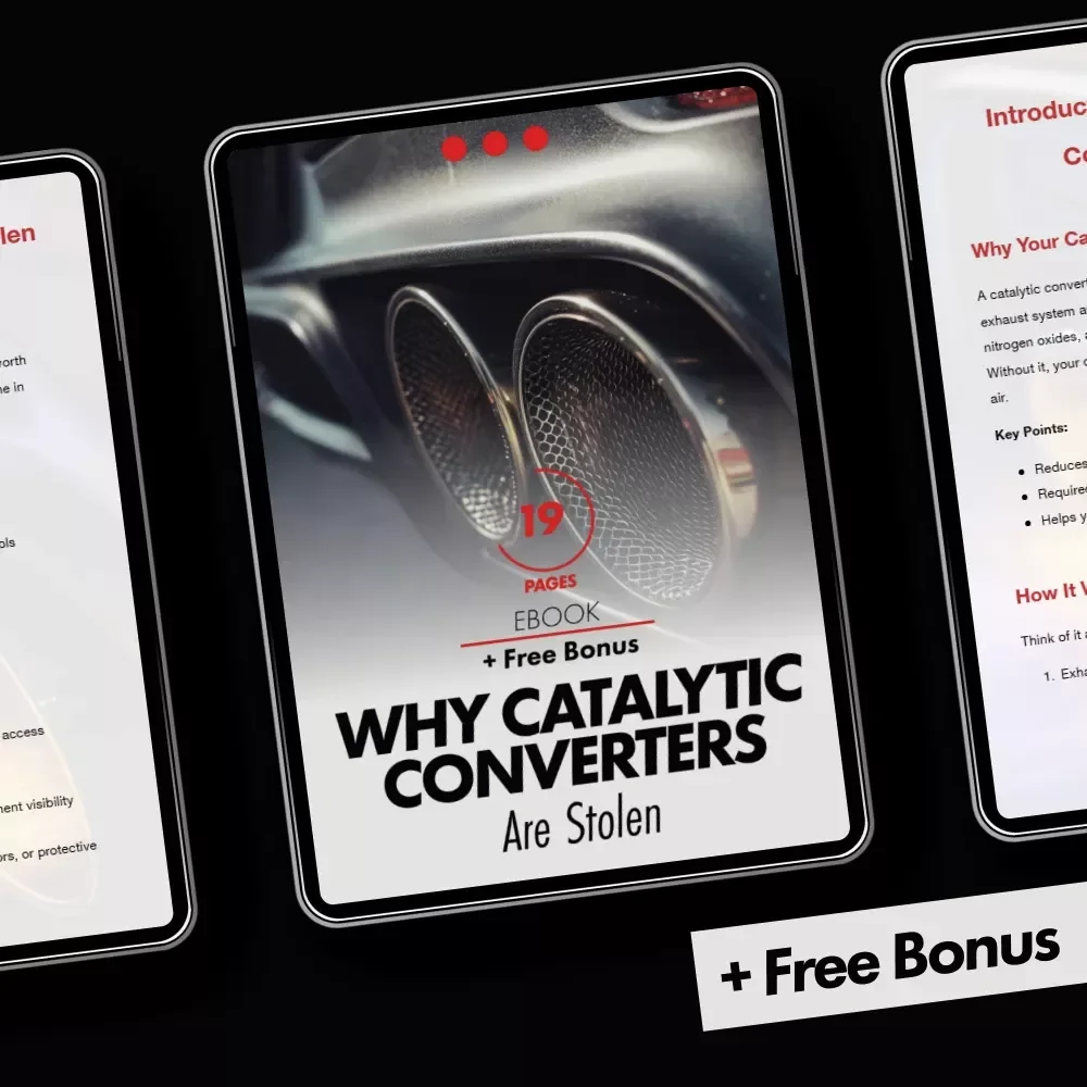 Why Catalytic Converters Are Stolen – Easy-to-Understand eBook Explaining What Is a Catalytic Converter and Why Is It Stolen for Car Owners & Communities