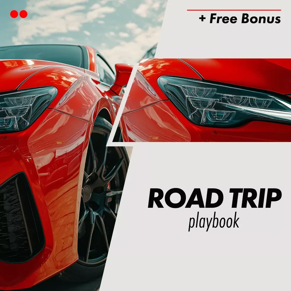 Road Trip Playbook - Printable Checklist for Fun Games to Play in the Car on a Road Trip