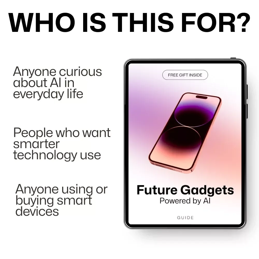 Future Gadgets Powered by AI | Smart Devices Guide, AI Gadgets eBook, Digital Download on Future Tech & Everyday AI