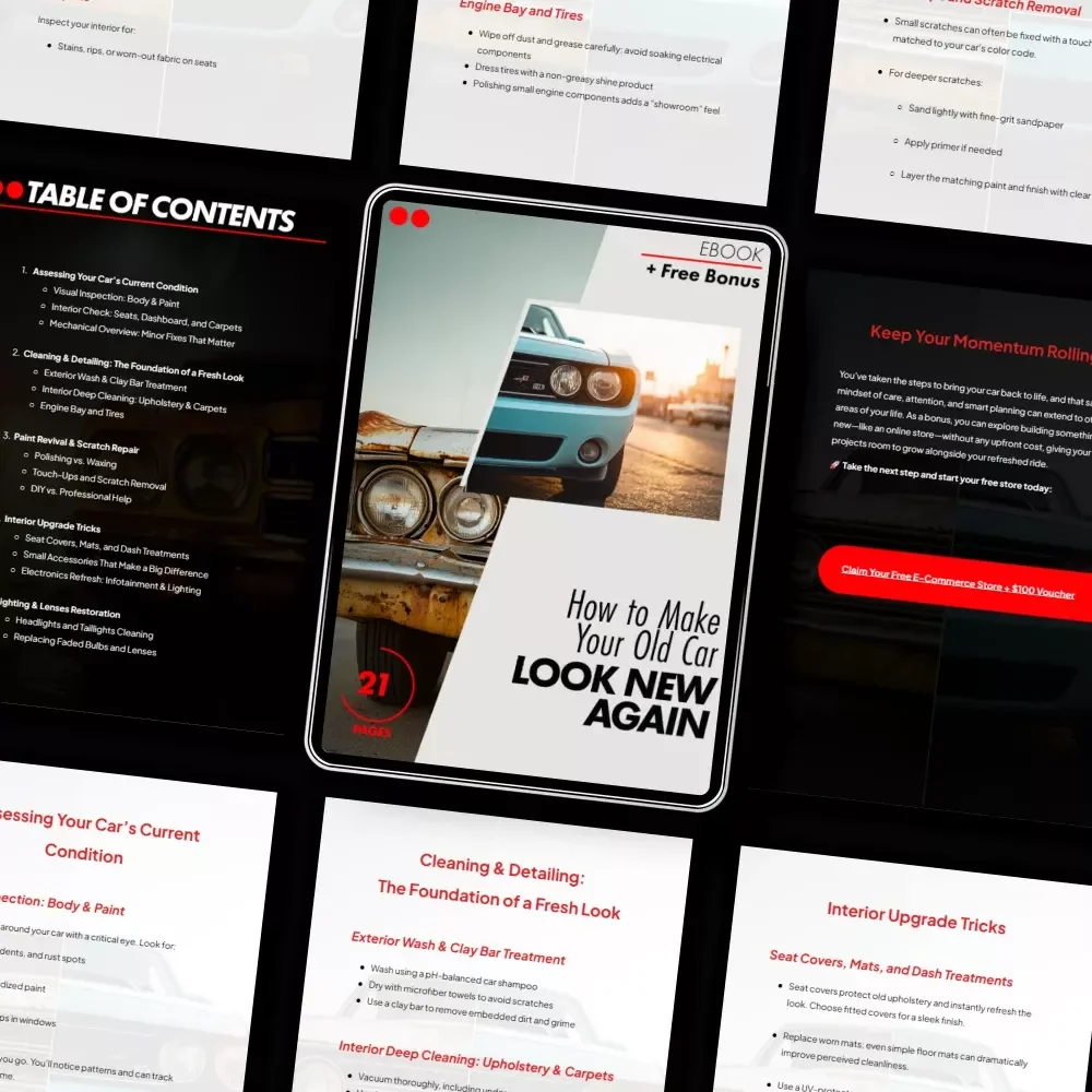 How to Make Your Old Car Look New Again: The Ultimate Guide to Revamping Your Ride