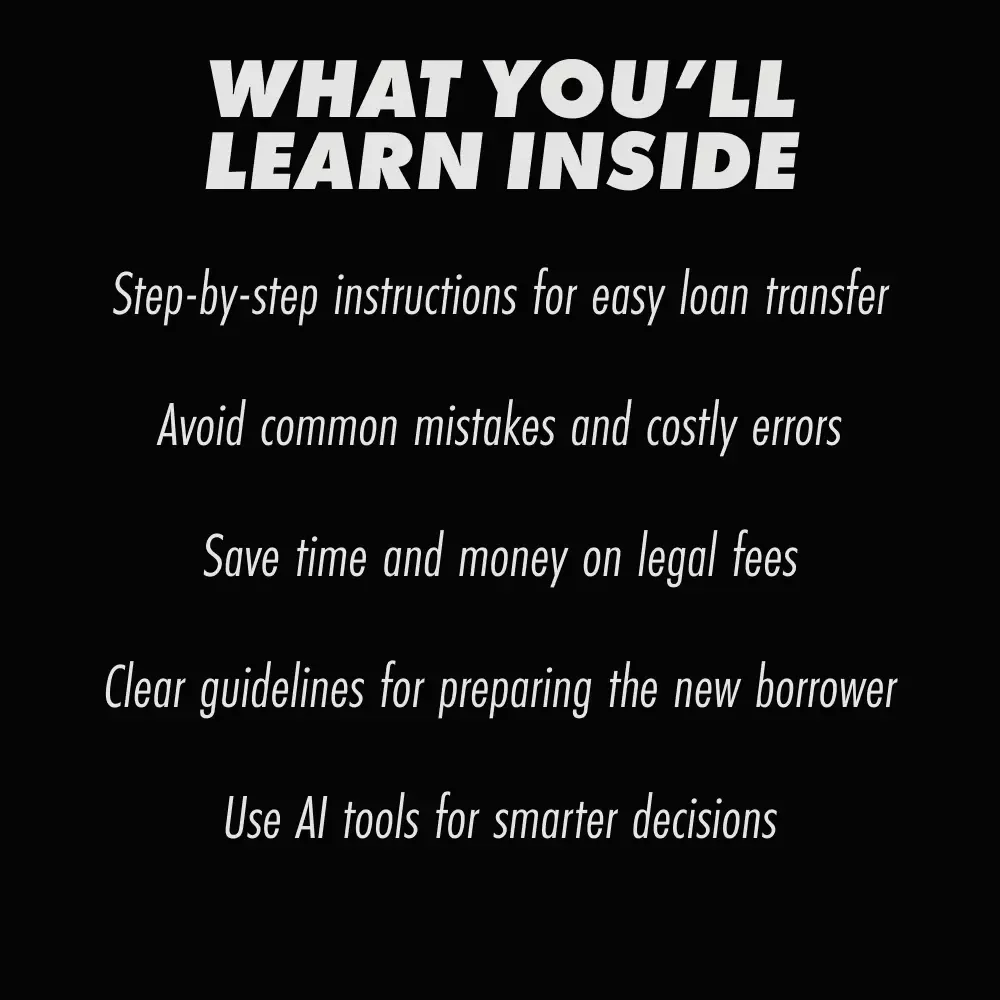 A Clear Guide to Transferring a Car Loan: Step-by-Step eBook on How to Transfer a Car Loan to Another Person