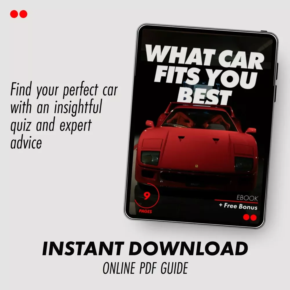 What Car Fits You Best - The Ultimate eBook Guide & Quiz to Help You Choose Your Ideal Car
