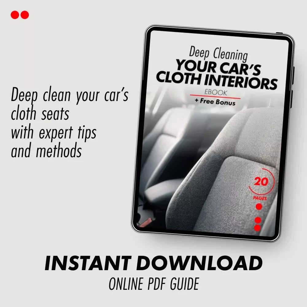 Deep Cleaning Your Car’s Cloth Interiors: The Ultimate Guide to Restoring Your Seats