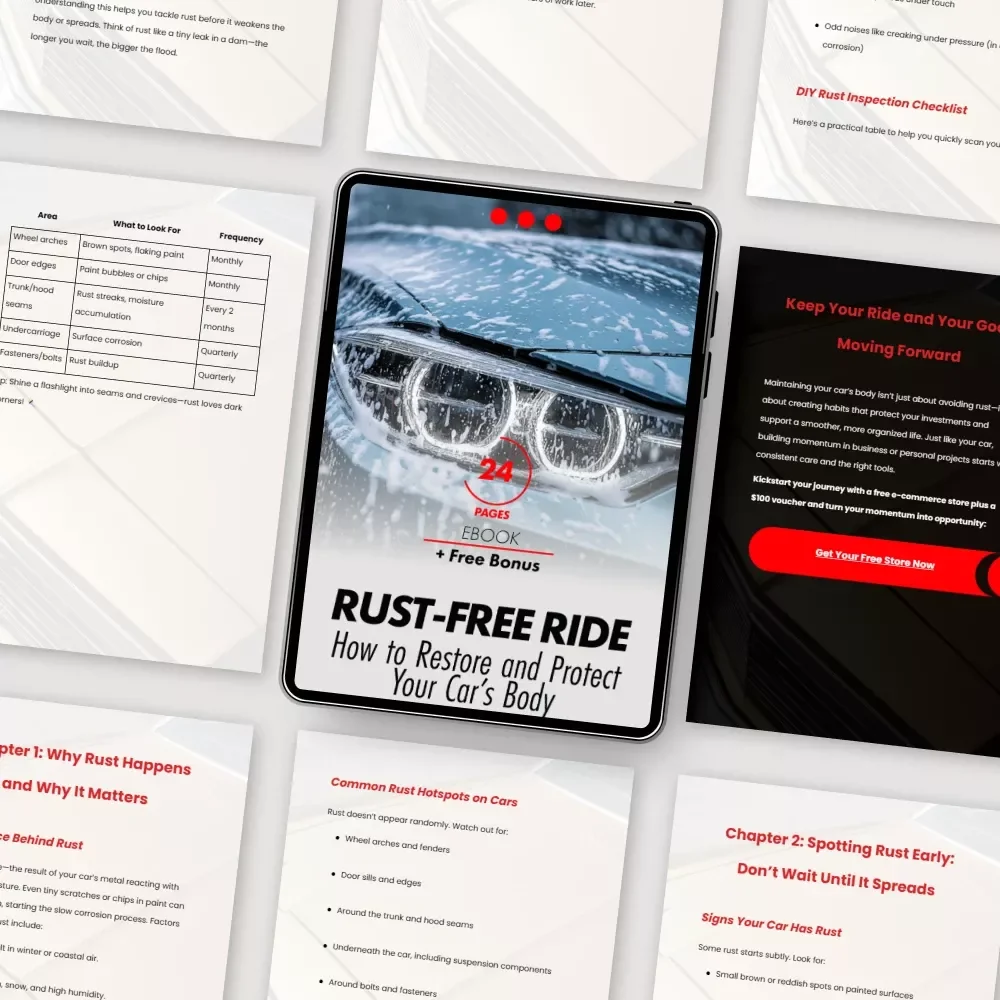 Rust-Free Ride: How to Restore and Protect Your Car’s Body – Ultimate eBook Guide for Rust Removal & Protection