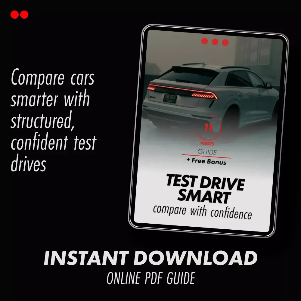 Test Drive Smart, Compare With Confidence | Practical Guide for Test Driving Multiple Cars How to Compare Before You Buy