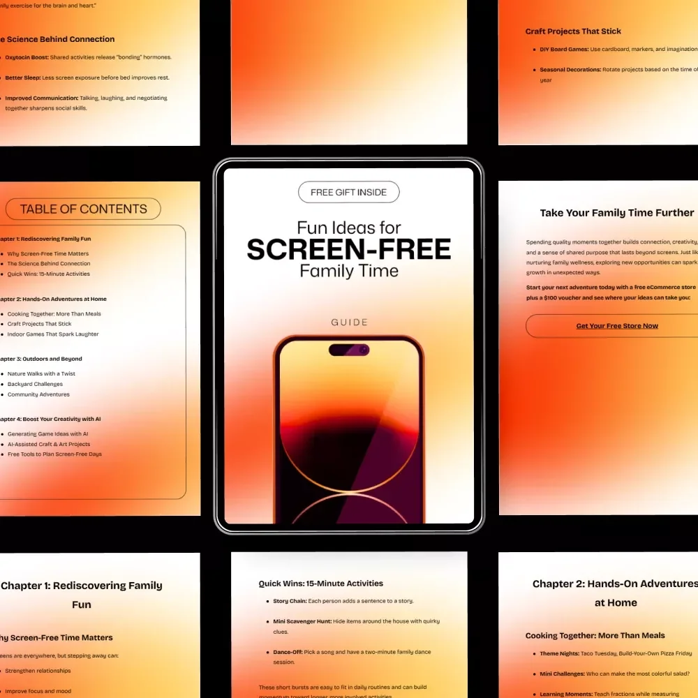 Fun Ideas for Screen-Free Family Time – Practical Guide with Screen Free Family Time Ideas for Kids, Parents & Busy Families