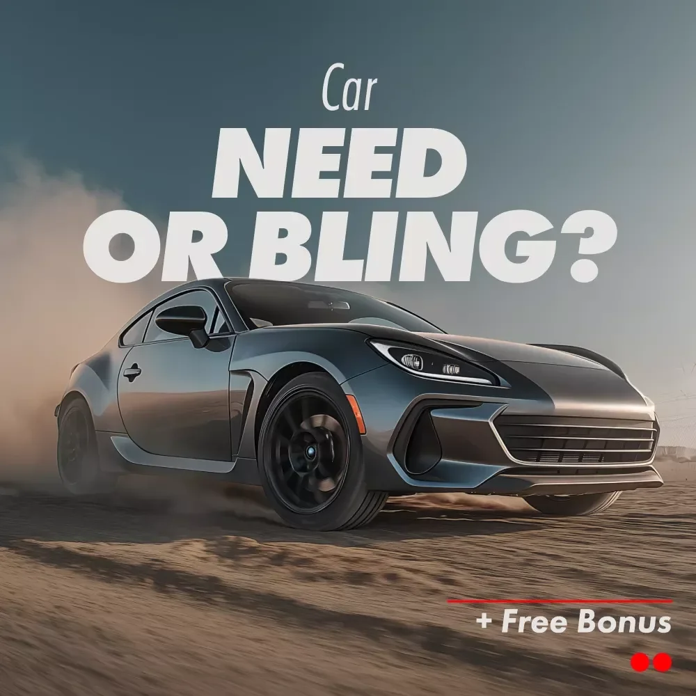 Car: Need or Bling? Practical Checklist to Decide If a Car Is a Necessity or a Luxury | Smart Money & Lifestyle Digital Download