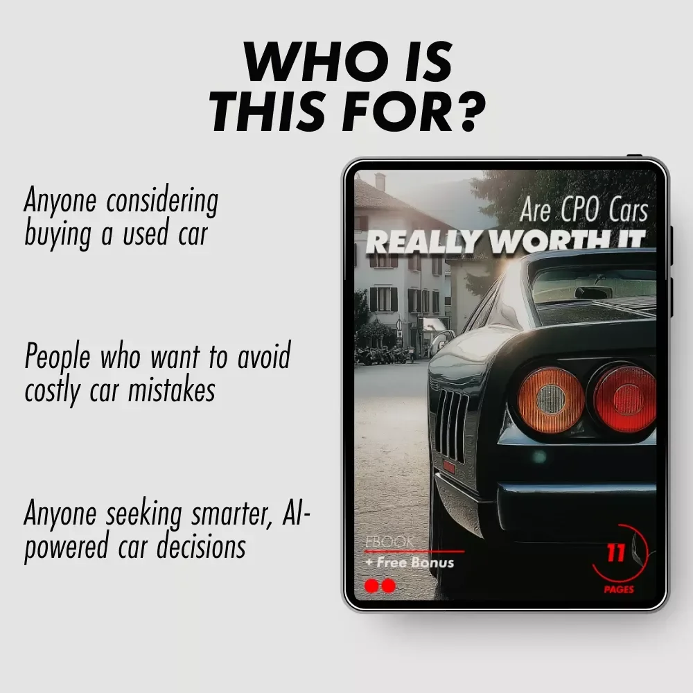 Are CPO Cars Really Worth It? A Comprehensive Guide to Certified Pre-Owned Cars