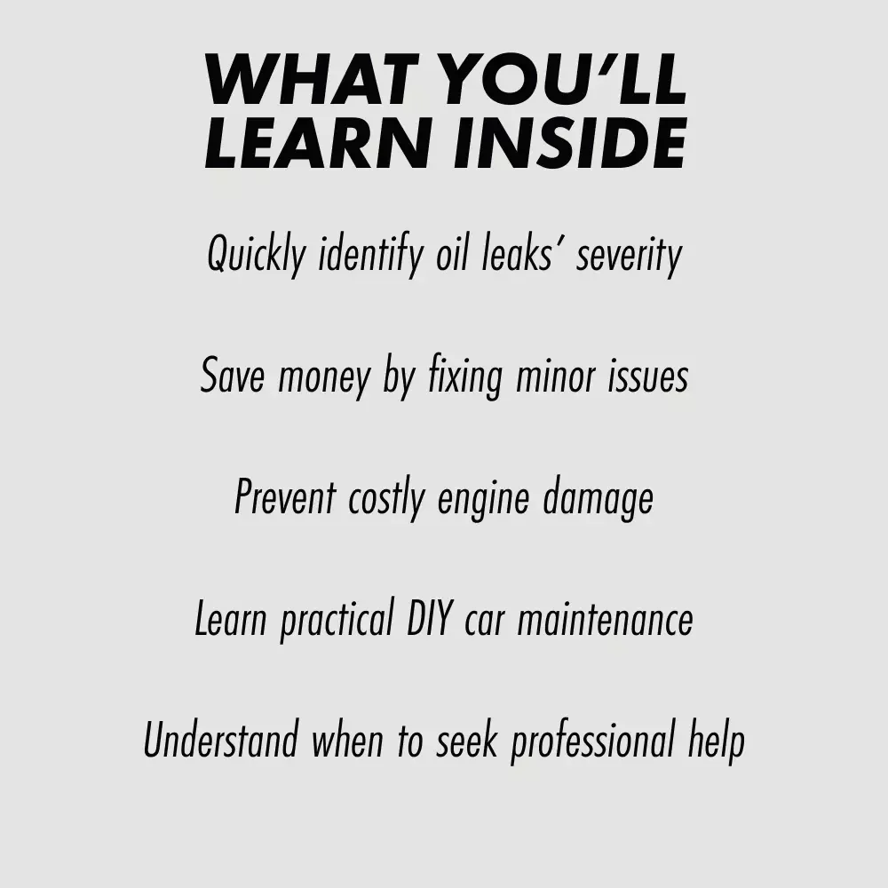 Is My Car Oil Leak Dangerous? A Comprehensive Guide to Assessing Oil Leaks & Protecting Your Engine