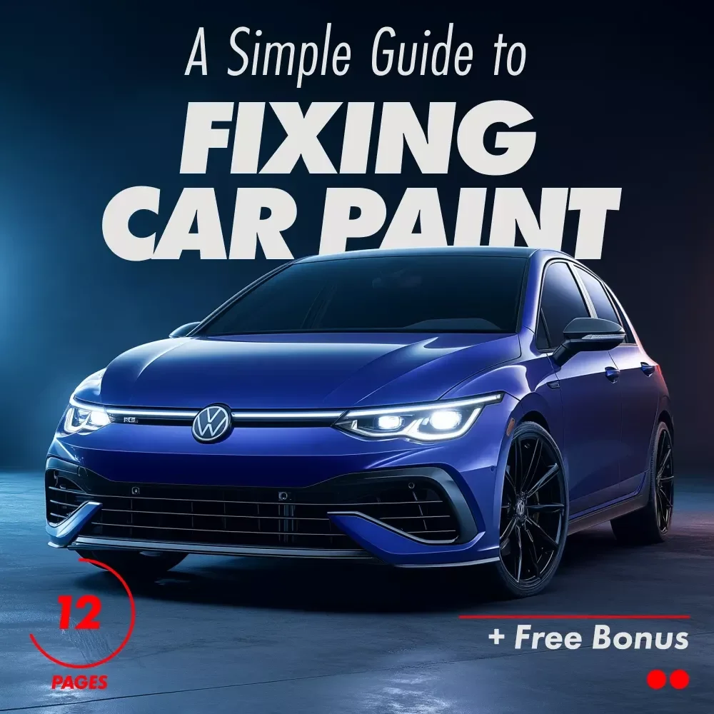 A Simple Guide to Fixing Car Paint – Digital Repair Guide for Beginners | Learn how to fix a small scratch or chip in car paint at Home