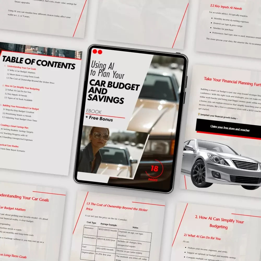 Using AI to Plan Your Car Budget and Savings: A Comprehensive Guide to Personalizing Your Car Budget with AI