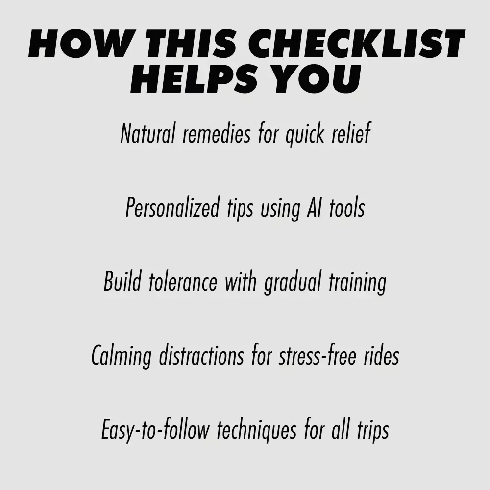 No-Nausea Ride: The Ultimate Digital Guide to Beating Motion Sickness on the Road