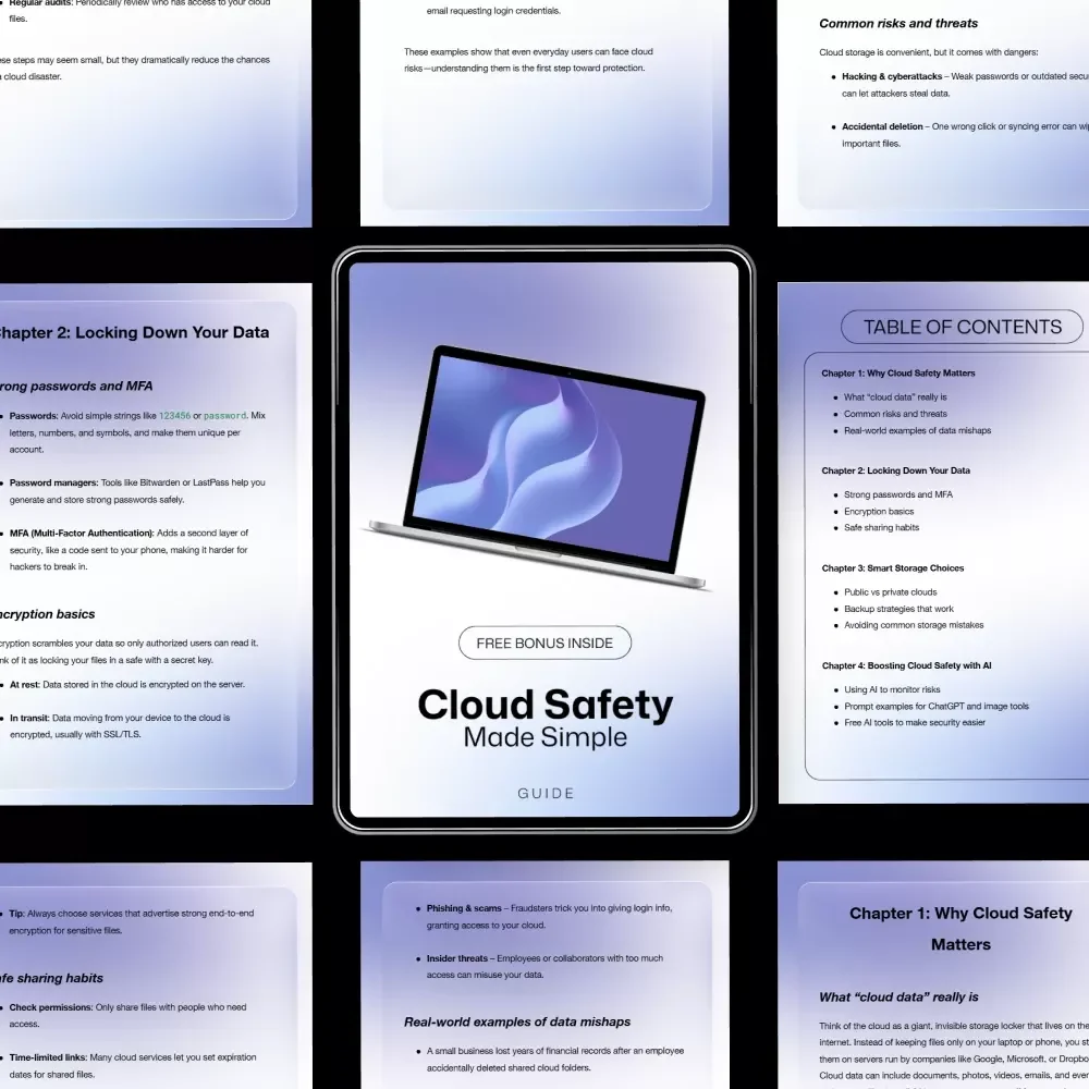 Cloud Safety Made Simple: The Ultimate Digital Guide to Protecting Your Data in the Cloud