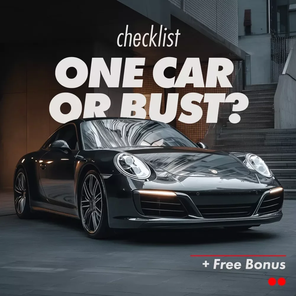 One Car or Bust? | Family Car Sharing Checklist | Is One Car Enough for a Family?