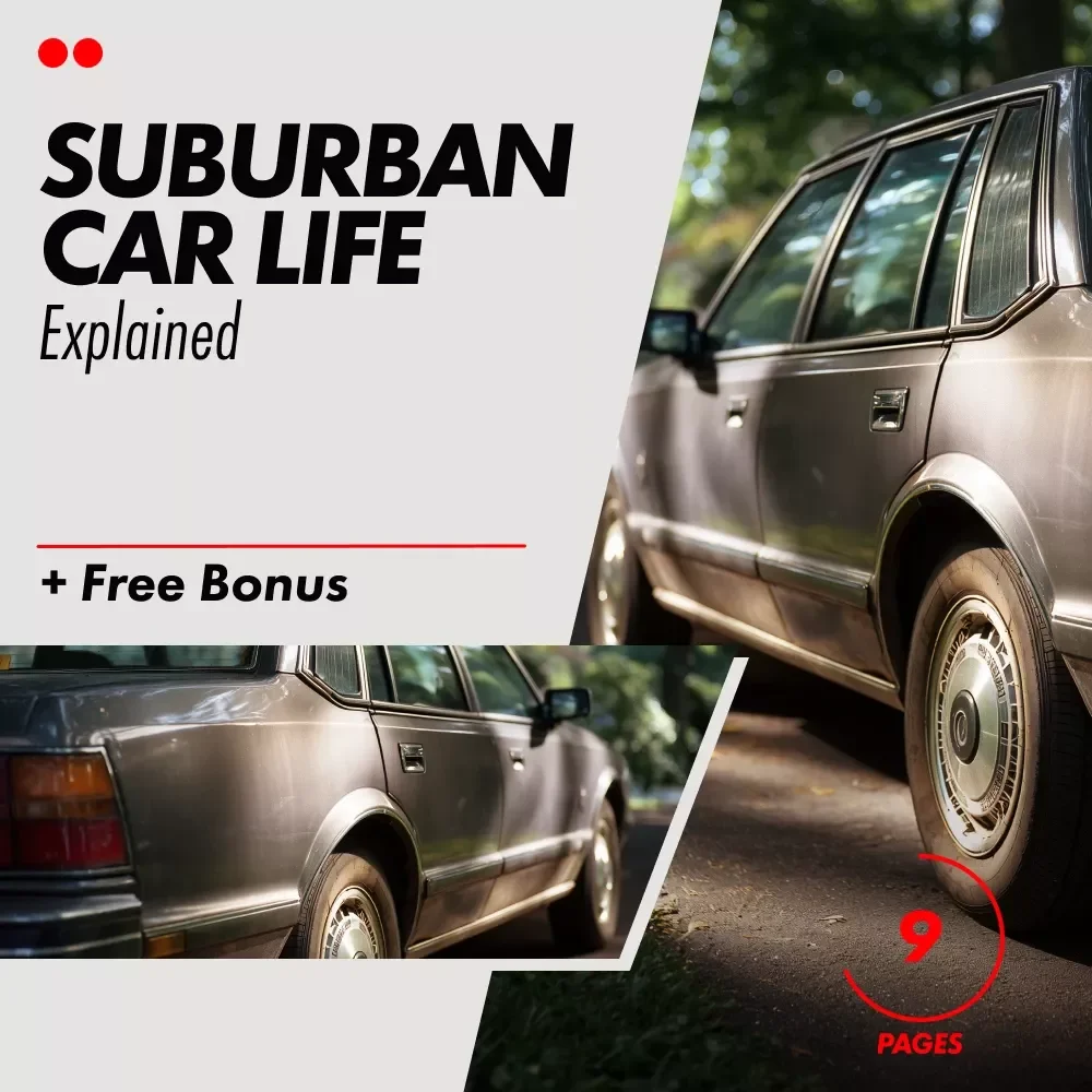 Suburban Car Life Explained – Practical eBook on the pros and cons of owning a car in the suburbs | Smart Suburban Living Guide