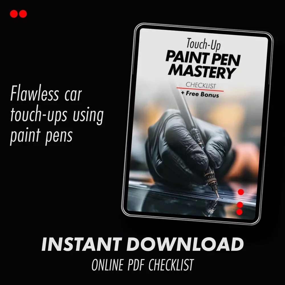Touch-Up Paint Pen Mastery – Checklist for How to Use a Touch Up Paint Pen Correctly | DIY Car Scratch Repair Guide