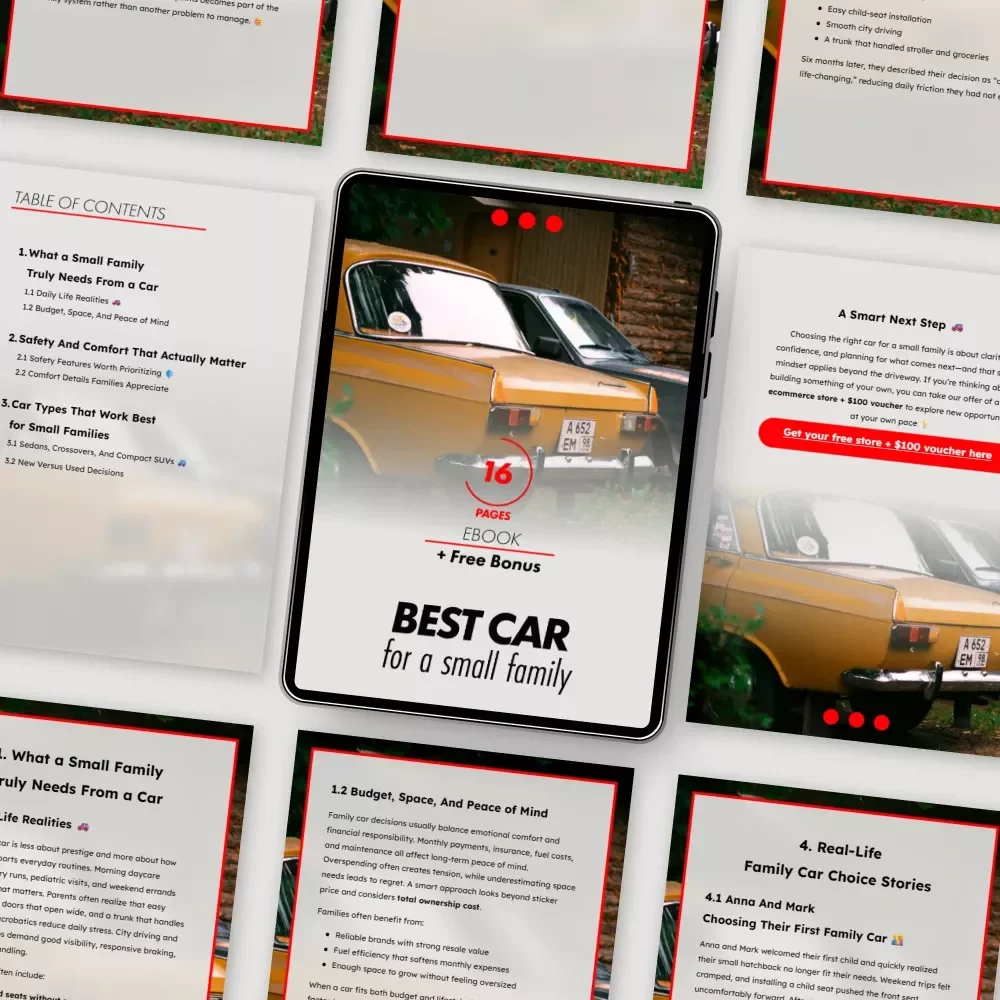 Best Car for a Small Family: The Ultimate Guide to Choosing the Perfect Family Car