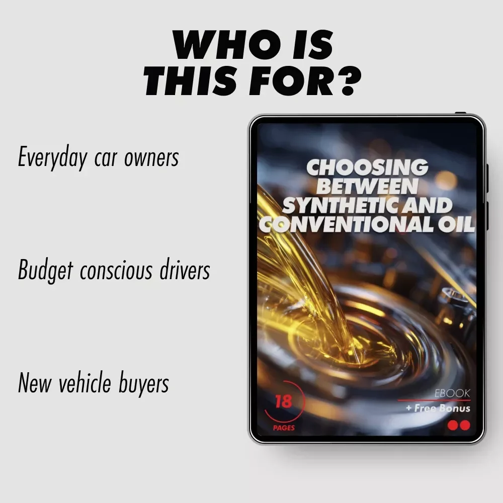 Choosing Between Synthetic and Conventional Oil | Smart Car Care Ebook Guide | synthetic oil vs conventional oil which is better