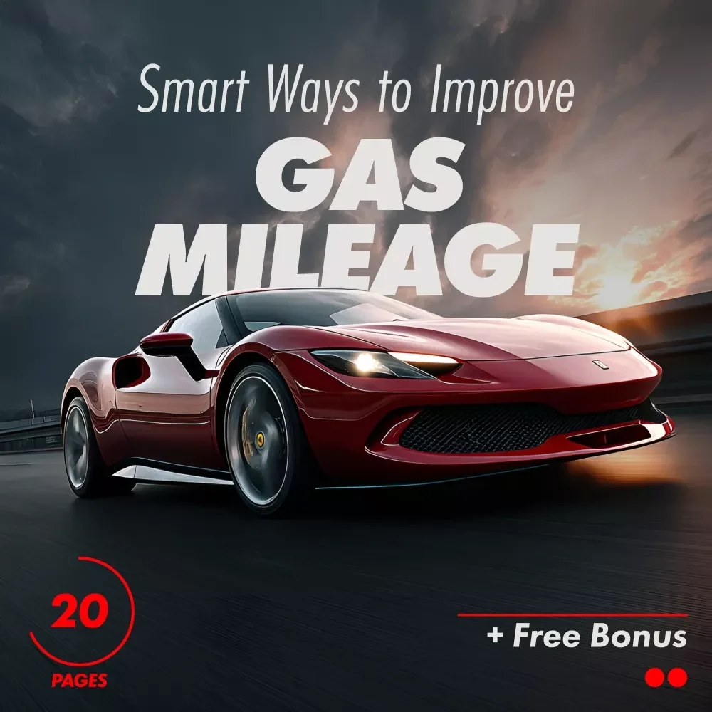 Smart Ways to Improve Gas Mileage | Practical eBook Guide on how to improve your car's gas mileage, Save Fuel, Drive Smarter, Lower Costs