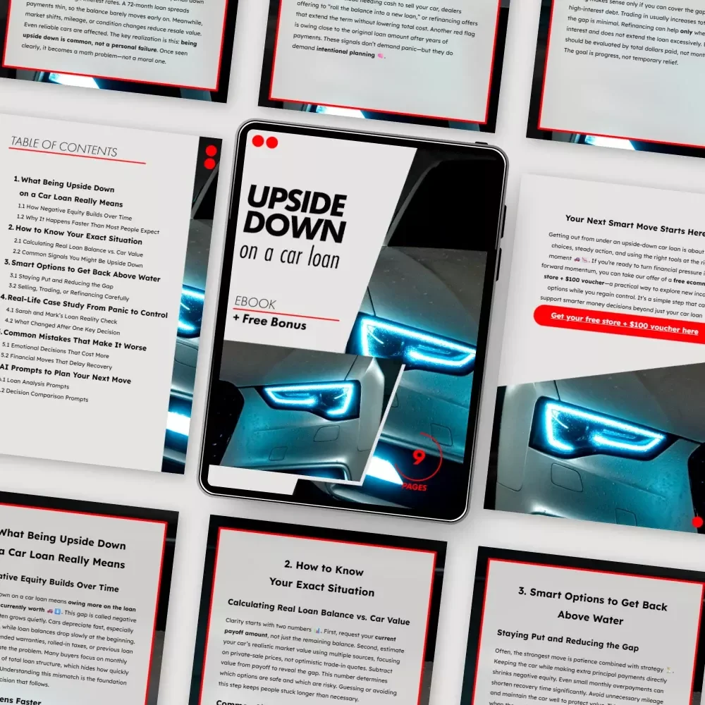 Upside Down on a Car Loan – Practical eBook Guide on Being Upside Down on a Car Loan What to Do for Financial Relief