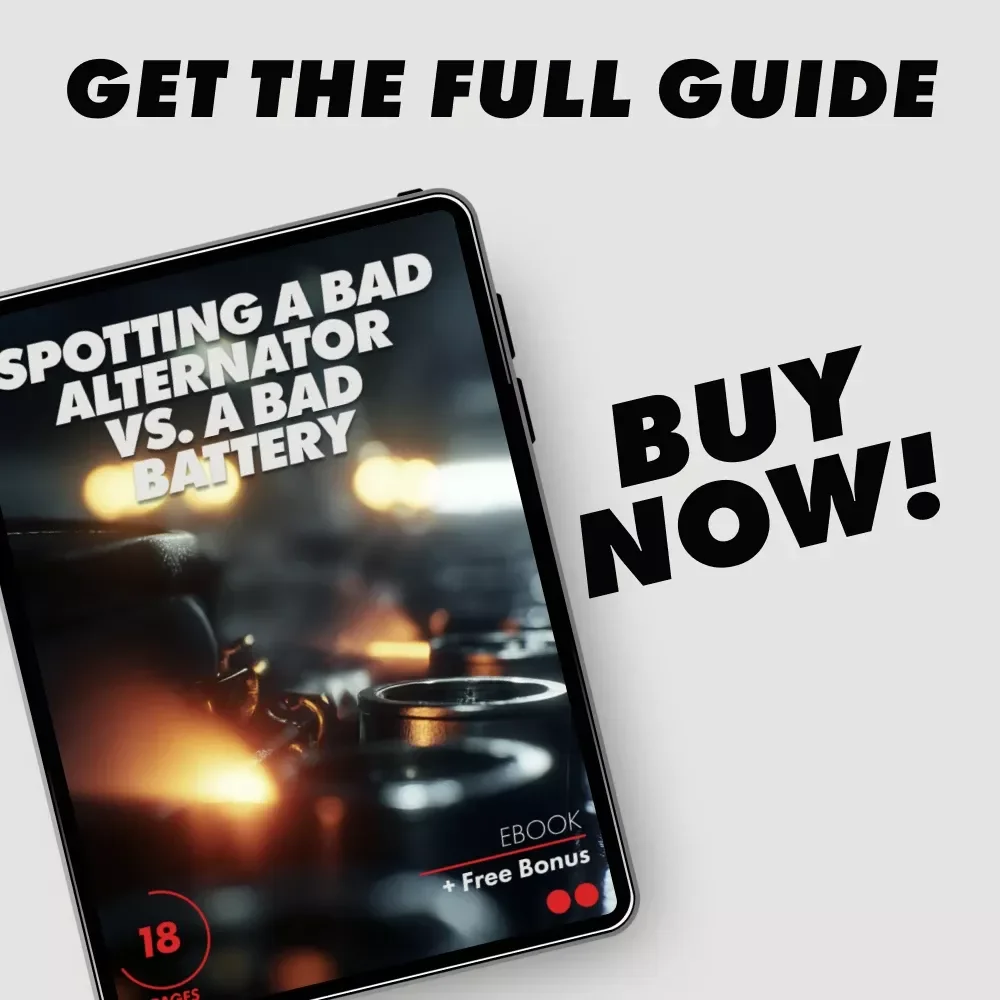 Spotting a Bad Alternator vs. a Bad Battery – Practical Car Troubleshooting eBook | Signs of a Bad Alternator vs a Bad Battery Explained