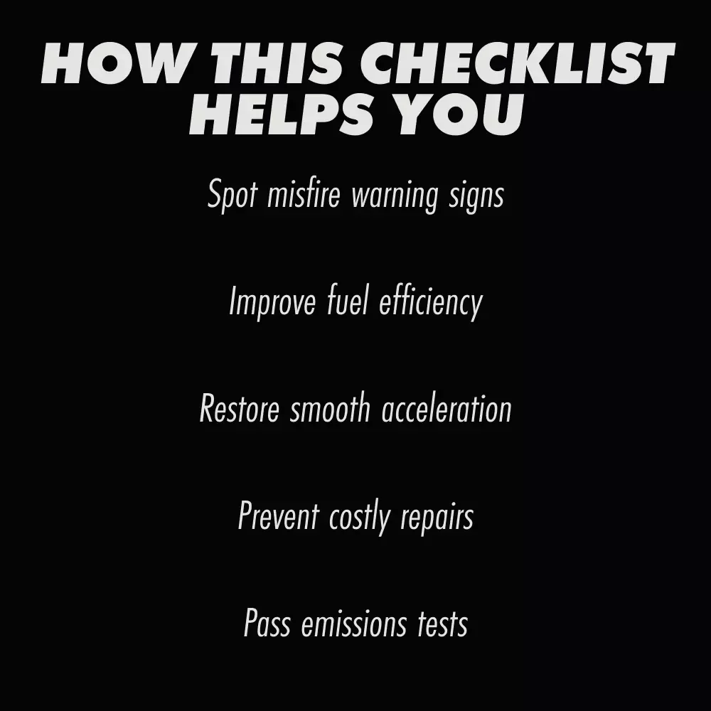 Is Your Engine Begging for Attention? A Complete Checklist for Diagnosing Spark Plug & Ignition Coil Issues