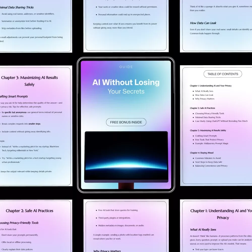 AI Without Losing Your Secrets: Protect Your Privacy While Maximizing AI Efficiency – A Comprehensive Guide