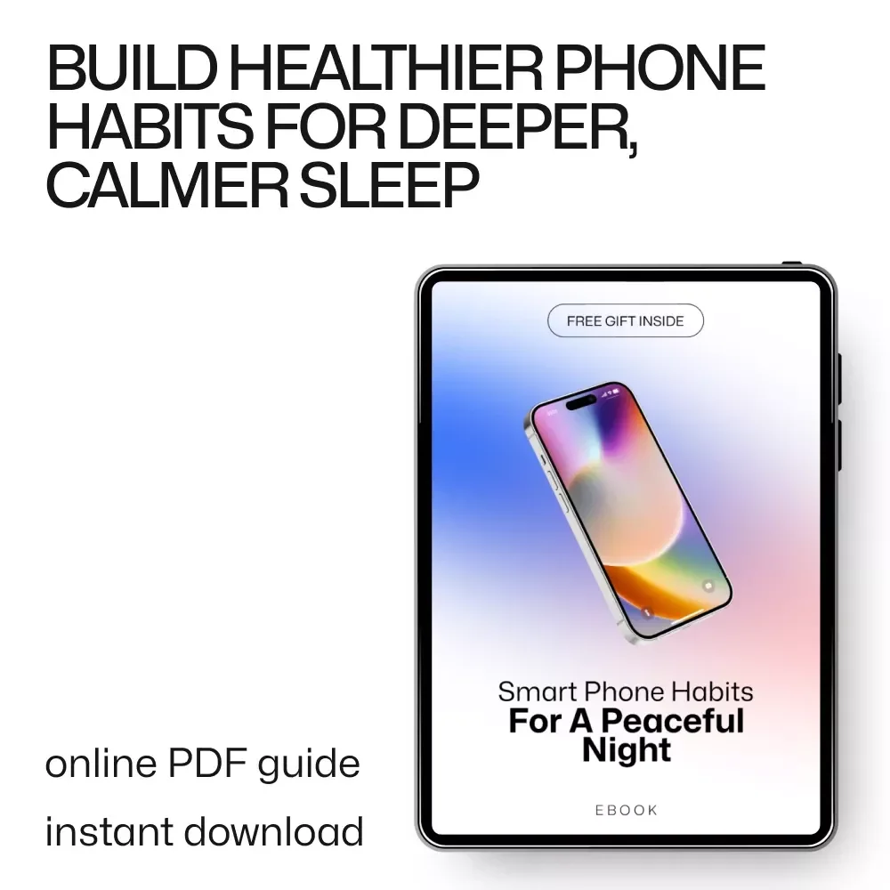 Smart Phone Habits for a Peaceful Night – Digital Sleep Guide, Phone Detox Routine, Better Sleep eBook, Nighttime Phone Checklist, Mindful Tech Habits Download