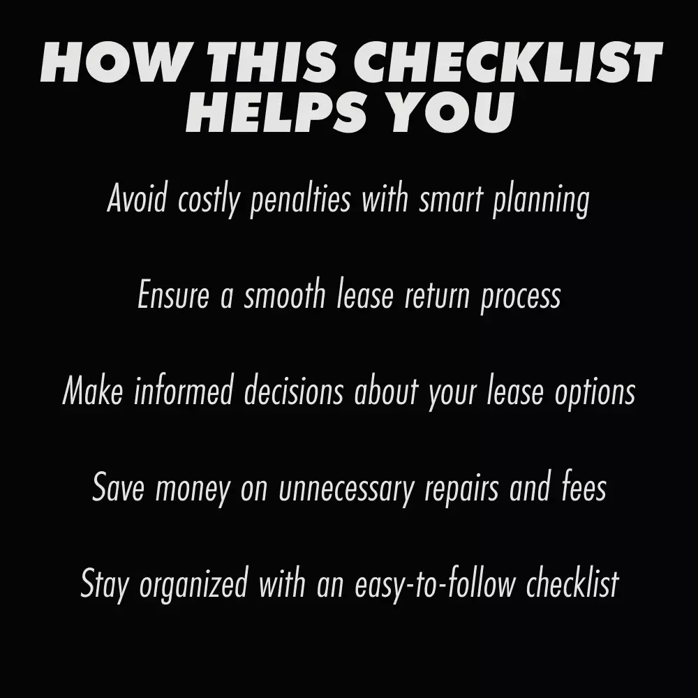 When Your Car Lease Ends: The Ultimate Checklist for a Smooth Return
