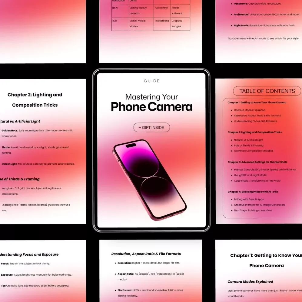 Mastering Your Phone Camera: Ultimate Guide to Taking Stunning Photos with Your Phone