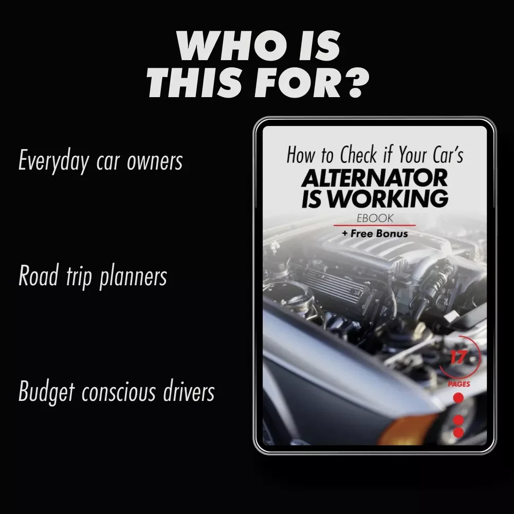 How to Check if Your Car’s Alternator is Working | Easy DIY Car Electrical Testing eBook Guide | how to check your car's alternator is working