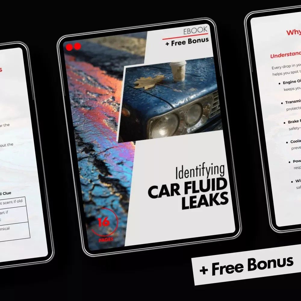 Identifying Car Fluid Leaks: A Step-by-Step Guide to Spotting and Fixing Leaks by Color | eBook Download