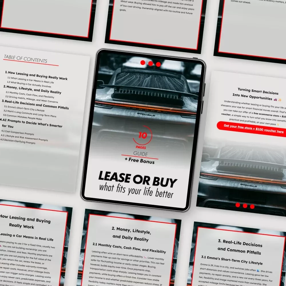 Lease or Buy, What Fits Your Life Better - A Smart Guide to Car Ownership Decisions