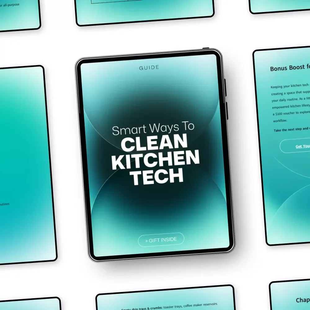 Smart Ways to Clean Kitchen Tech - Expert Cleaning Tips for Your Kitchen Gadgets