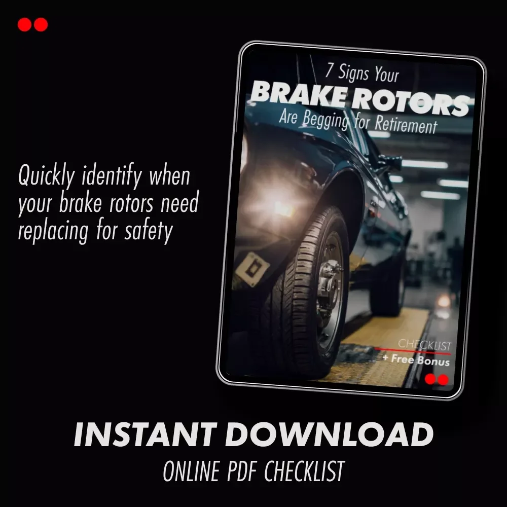 7 Tell-Tale Signs Your Brake Rotors Are Begging for Retirement - Essential Checklist for Car Owners