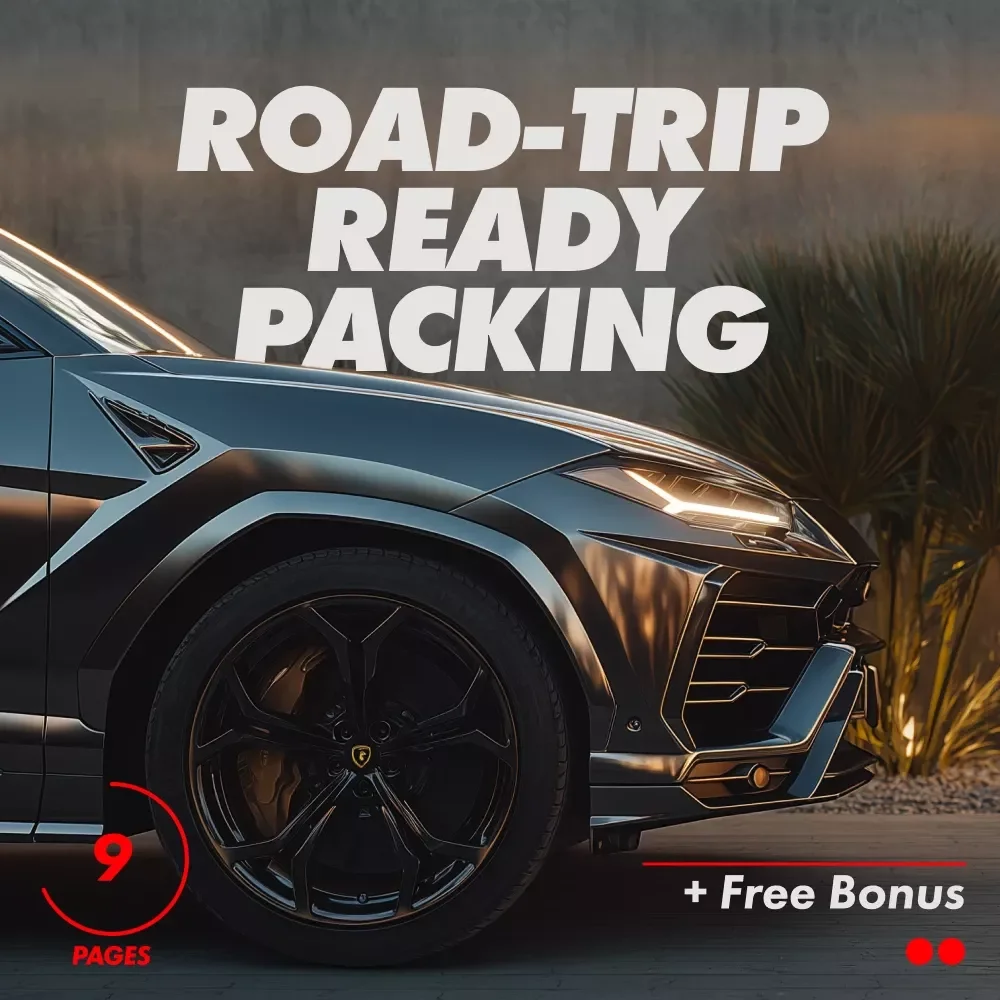 Road-Trip Ready Packing: Ultimate Guide on How to Pack Your Car for a Long Trip - eBook