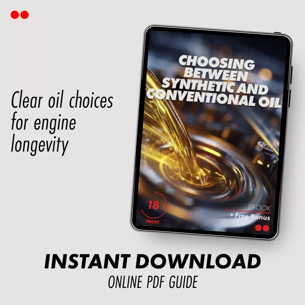 Choosing Between Synthetic and Conventional Oil | Smart Car Care Ebook Guide | synthetic oil vs conventional oil which is better