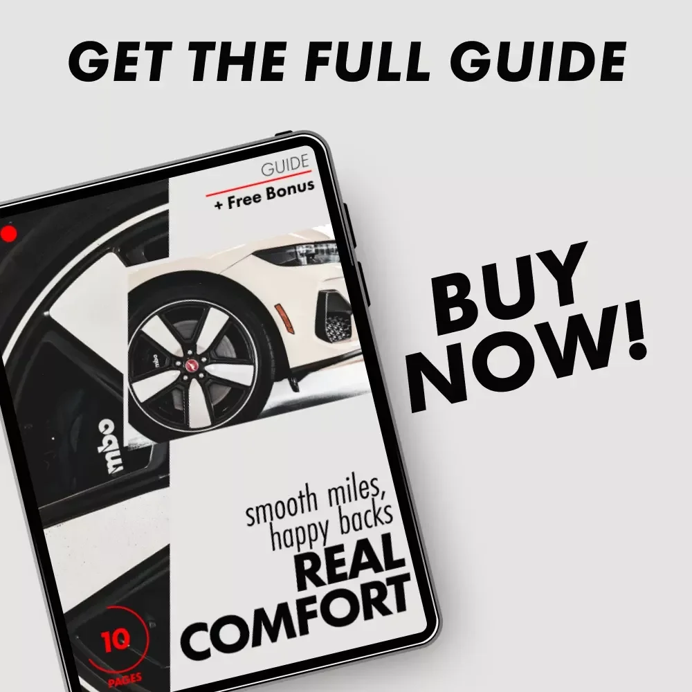 Smooth Miles, Happy Backs, Real Comfort – The Ultimate Guide to Finding the Most Comfortable Car for Long Drives | Digital Download