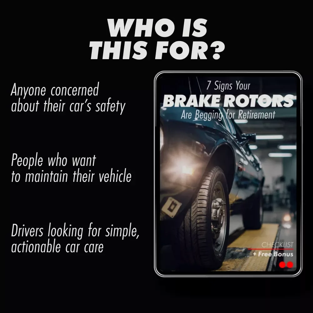 7 Tell-Tale Signs Your Brake Rotors Are Begging for Retirement - Essential Checklist for Car Owners