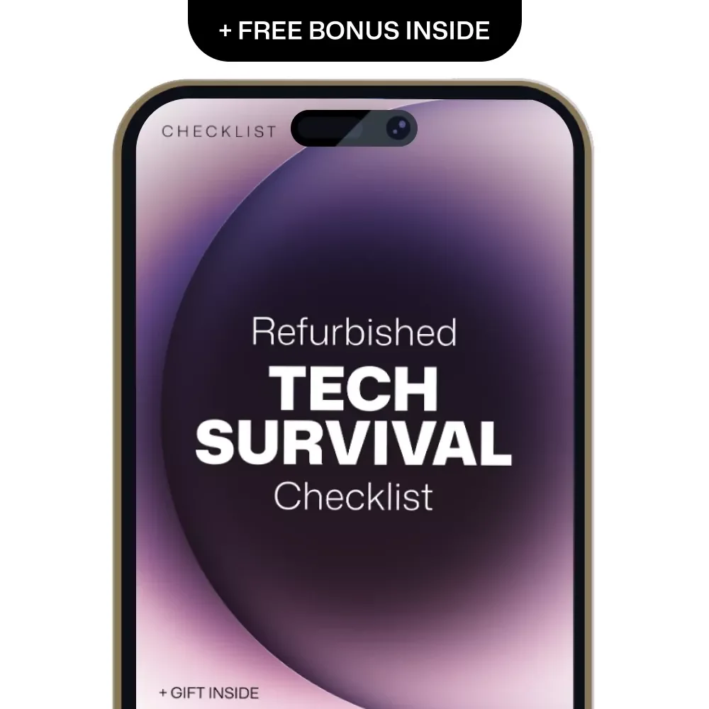 Refurbished Tech Survival Checklist – Smart Buyer’s Digital Checklist for Avoiding Costly Mistakes | Refurbished Tech Risks Checklist