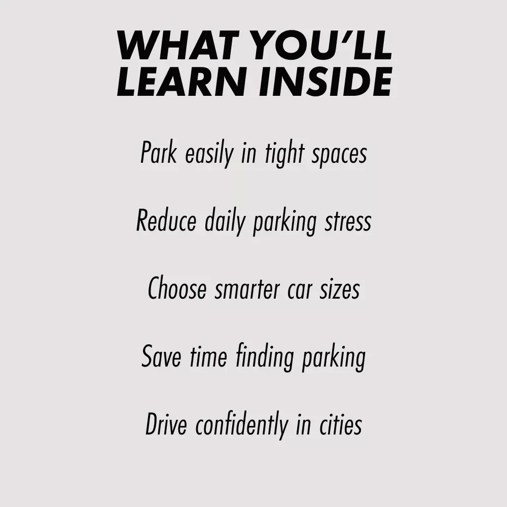 Park Small, Live Big | Smart City Parking Guide for Finding the Best Car for City Parking Small Size
