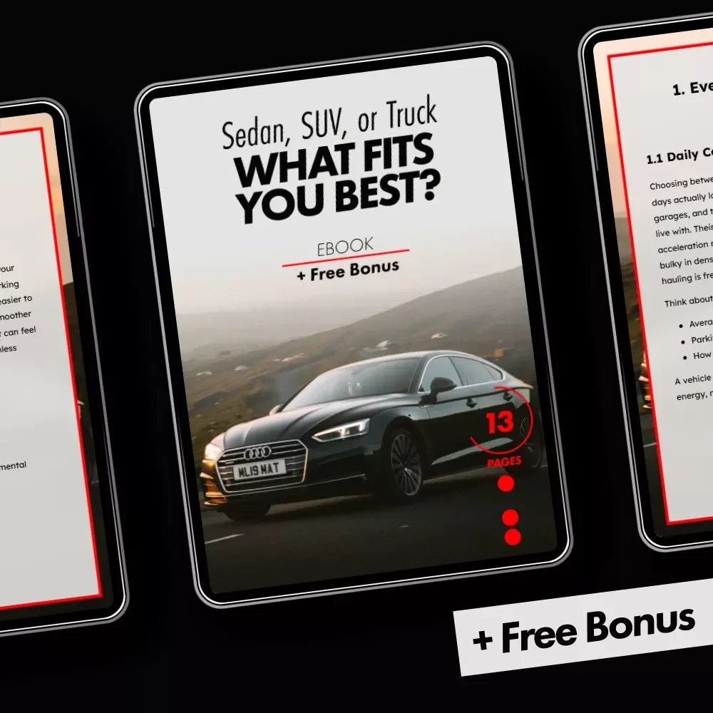 Sedan, SUV, Or Truck, What Fits You Best? – The Ultimate Guide to Choosing Your Perfect Vehicle