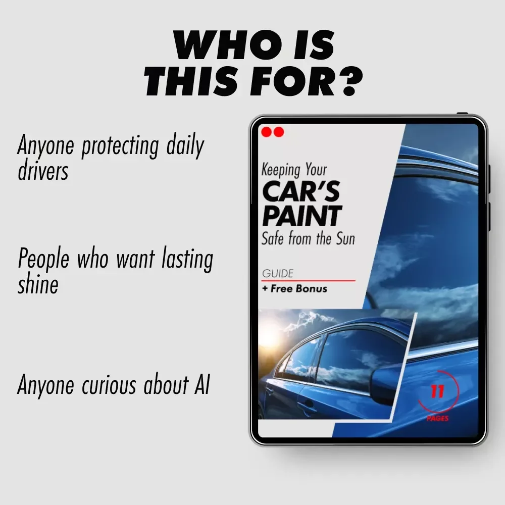Keeping Your Car’s Paint Safe from the Sun – Ultimate Car Care Guide | how to protect your car's paint from sun damage, UV Protection Tips, Smart Maintenance Checklist